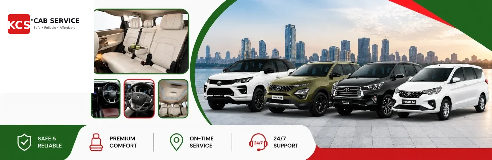 KCS Cab Service - Kerala Cab Service taxi fleet