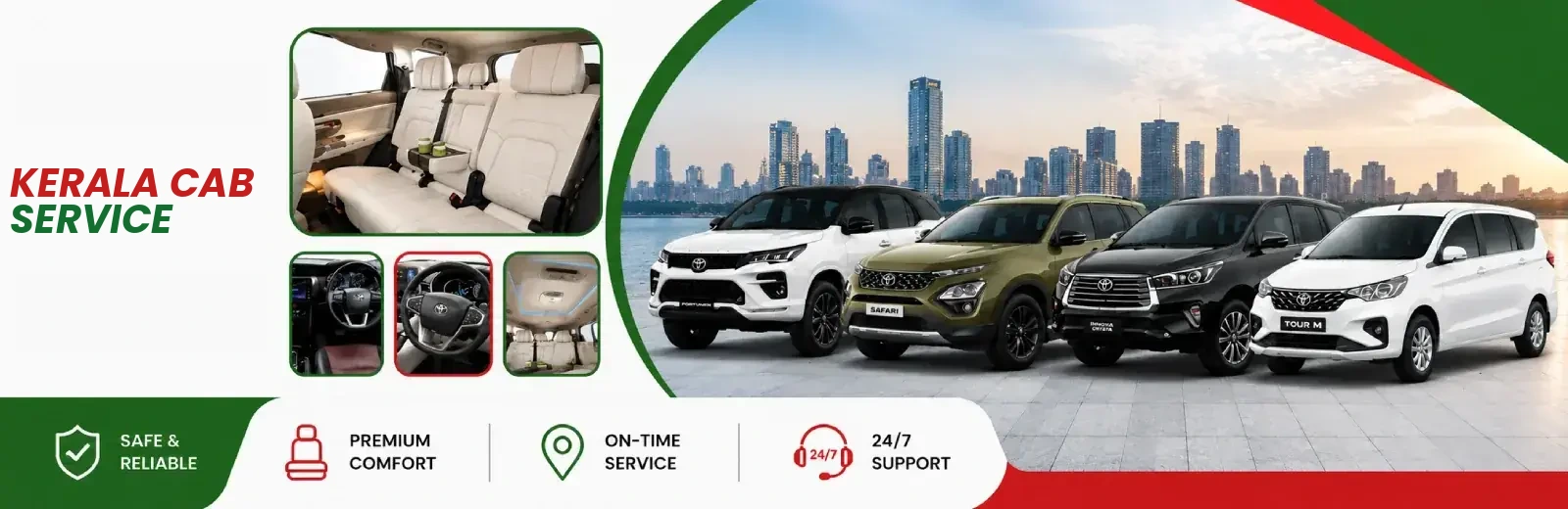 Kerala Cab Service Kerala taxi, airport transfer and Tempo Traveller services