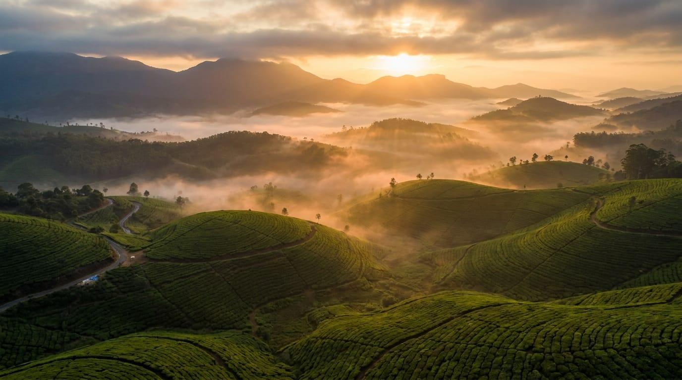 Cochin to Munnar sightseeing route, attractions and activities